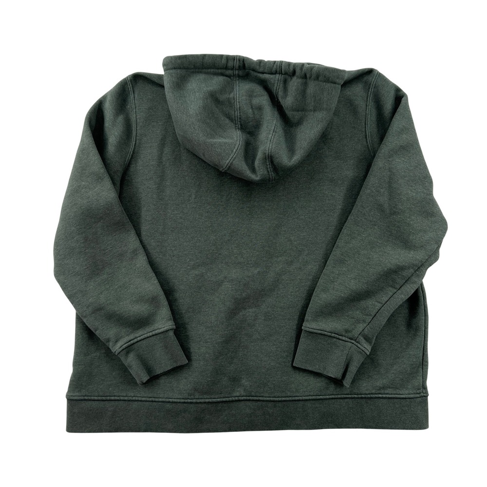 Carhartt Women's 2X Relaxed Fit Midweight C Logo Graphic Sweatshirt Green - Picture 2 of 10